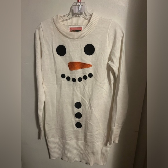 Tipsy elf snow man dress - Picture 1 of 3